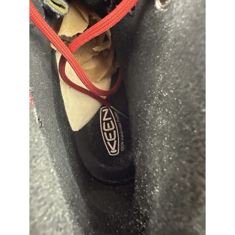 Keen Elsa Boot II Quilted Brown Green Red Lace Waterproof Bootie Women's 9.5 - Picture 10 of 13